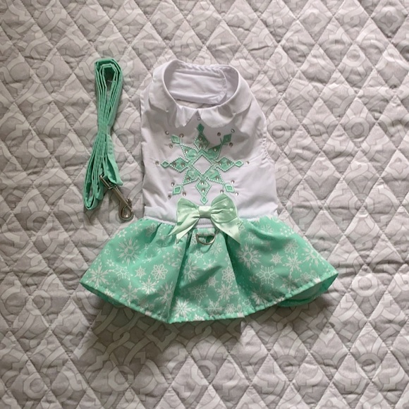 NWOT - Doggie Design - Turquoise Dress - Picture 2 of 13